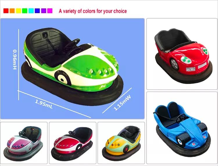 Battery operated bumper cars cheap for sale