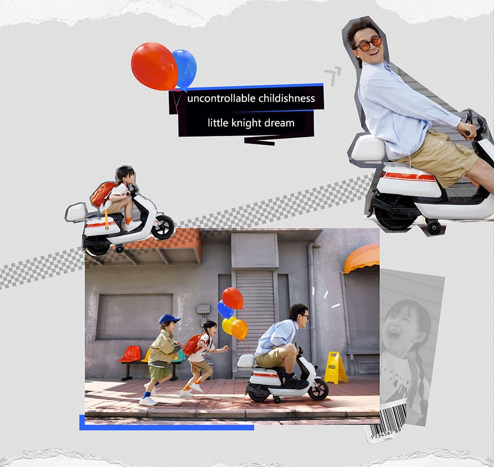 NIU presenta NQi, il mini-scooter per i bambini - News