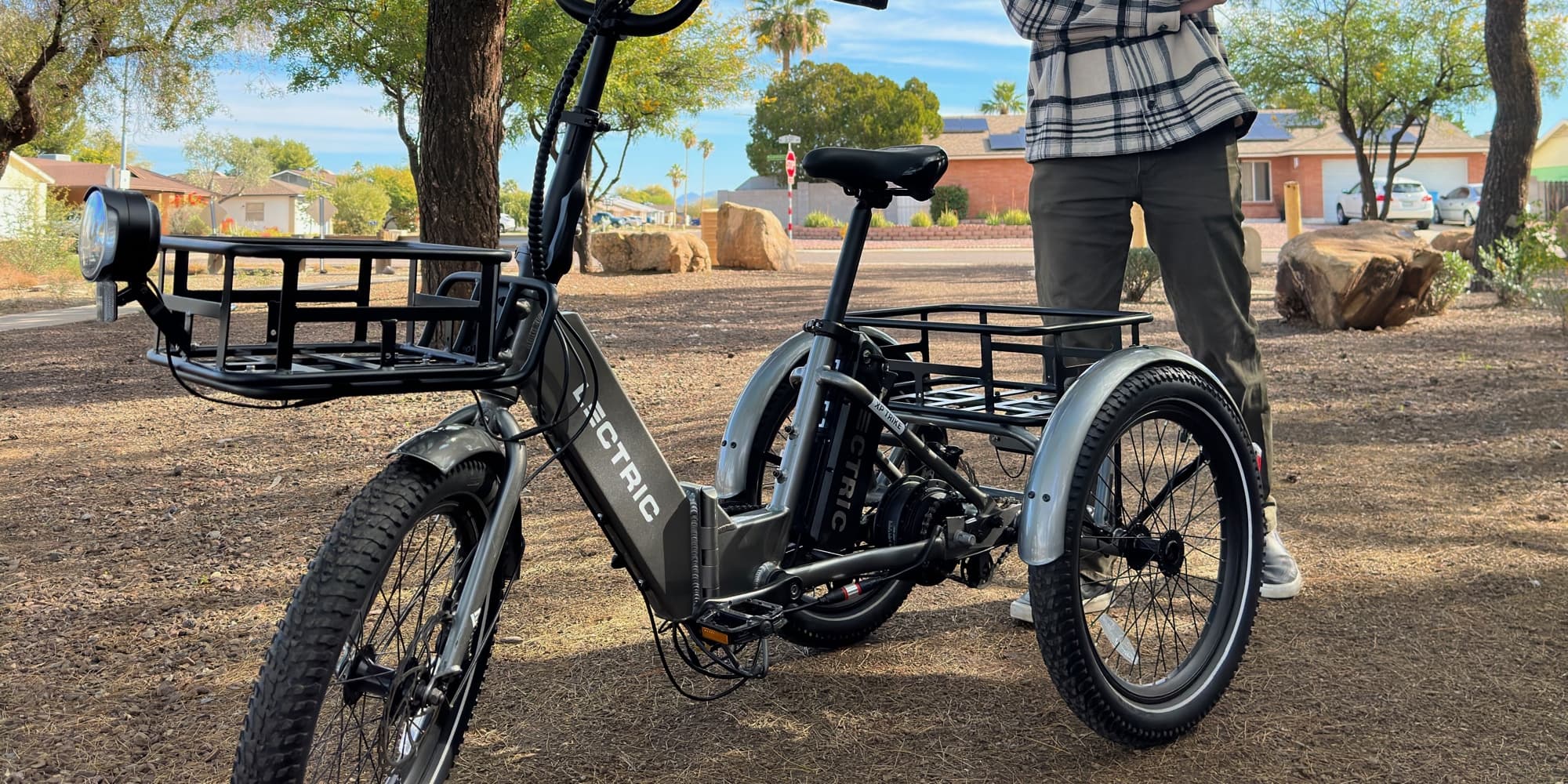 E trike electric discount bike