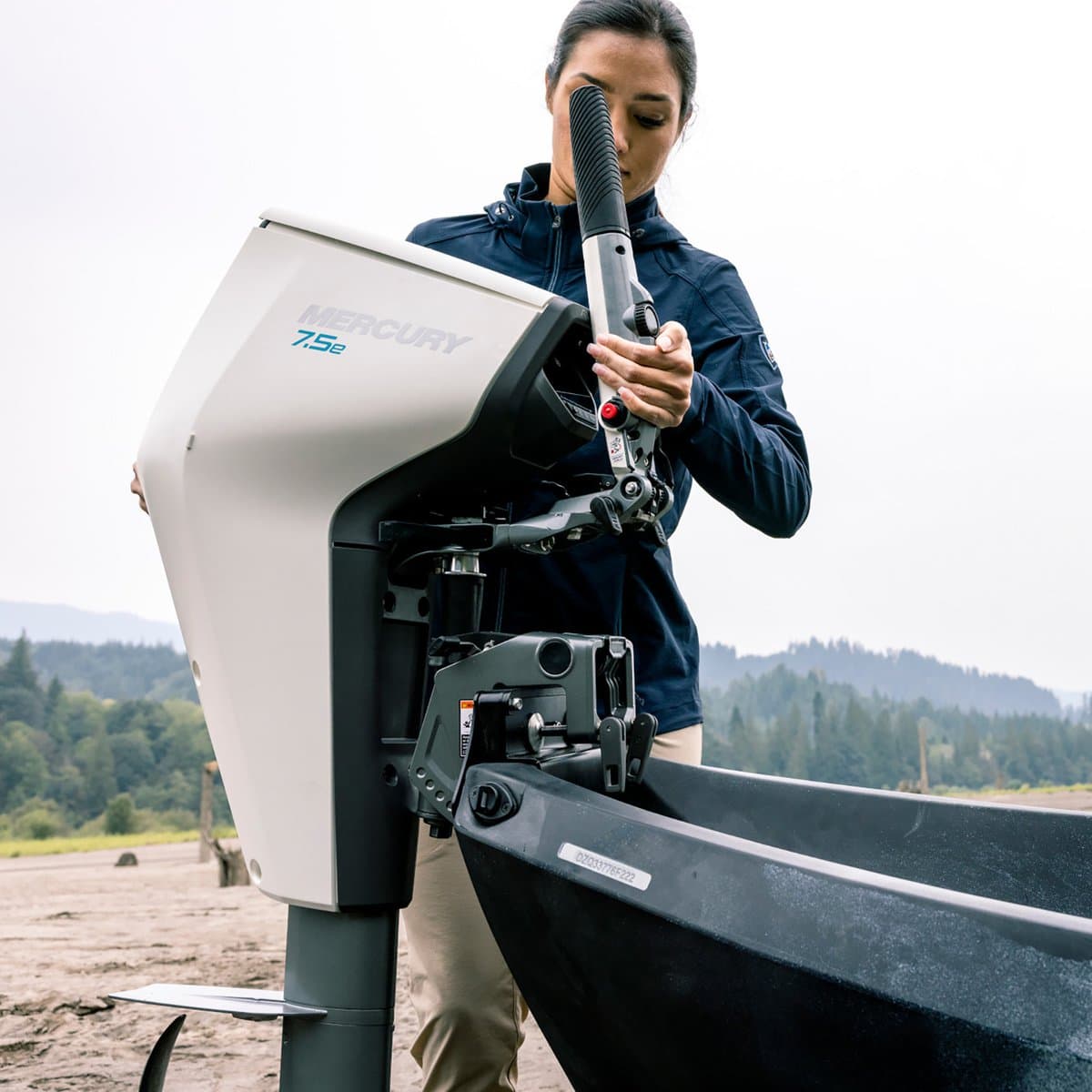 Mercury Avator 7.5e efficient electric outboard boat motor launched