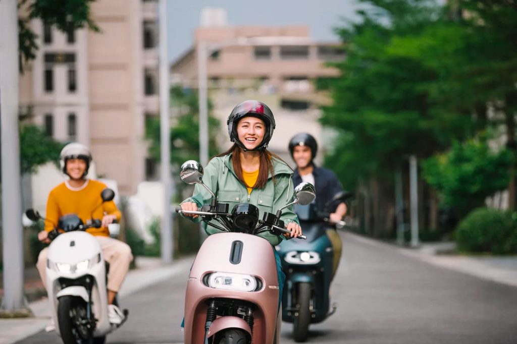 gogoro scooter riders