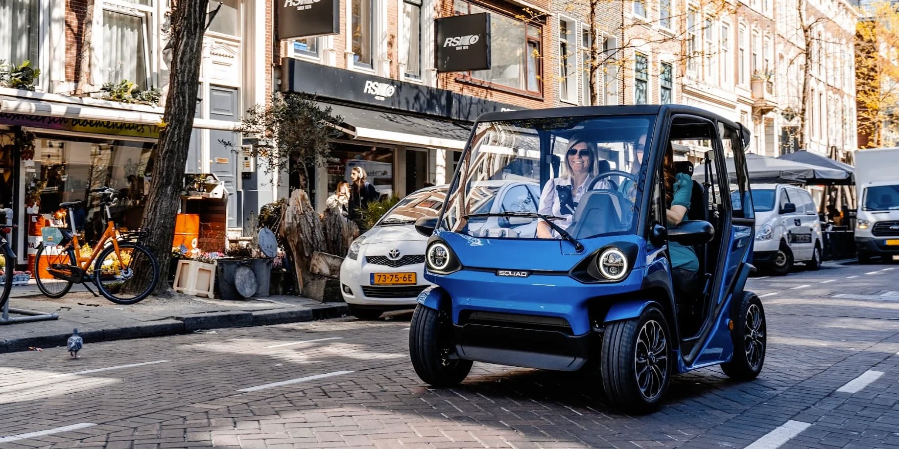 Tiny electric shop car usa