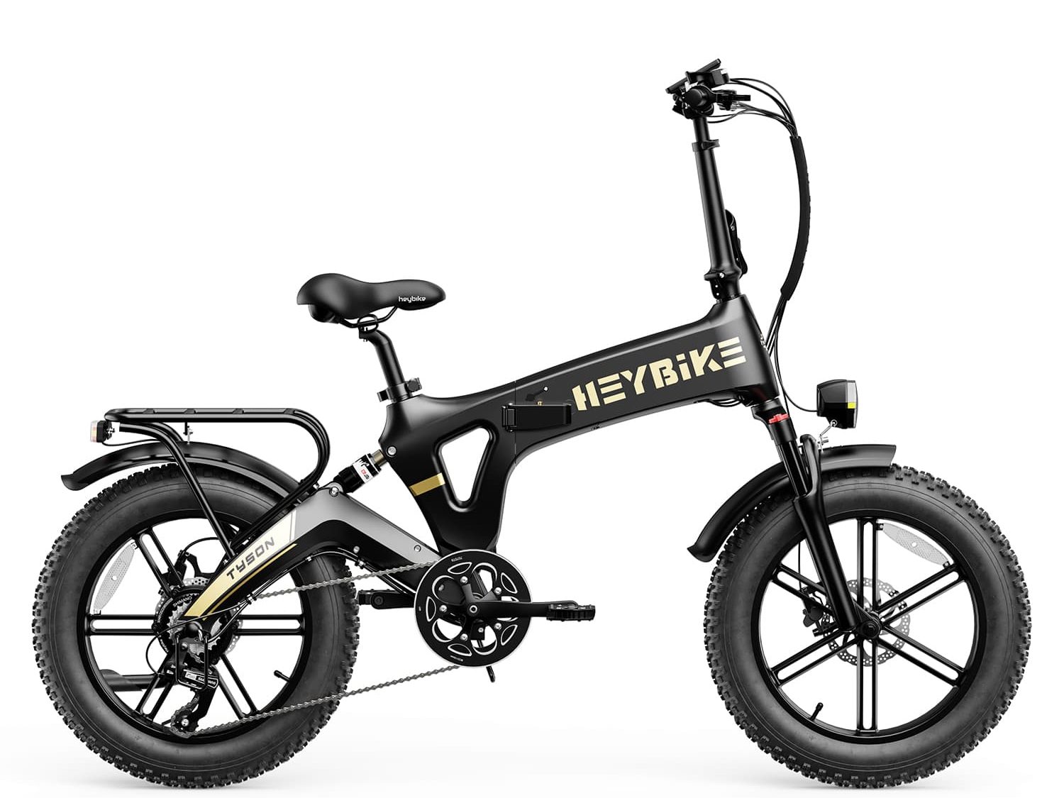 Heybike Tyson Electric Bike Launched As 750W Full-suspension Fatty ...