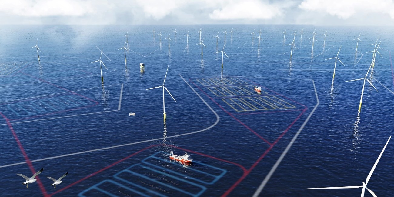 offshore wind seaweed farm