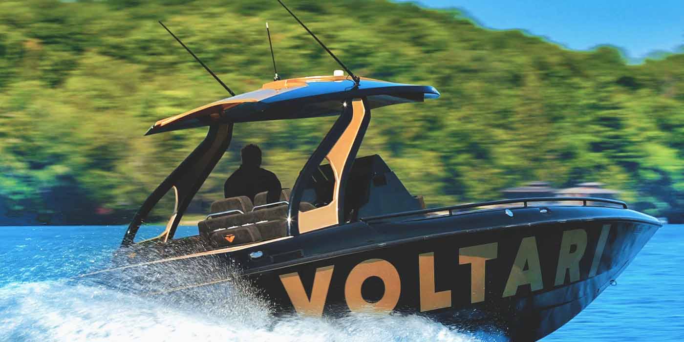 This electric performance boat hit the Bahamas on a single charge