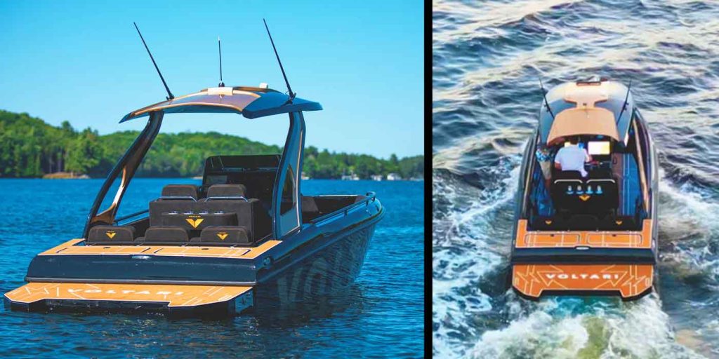 Electric performance boat
