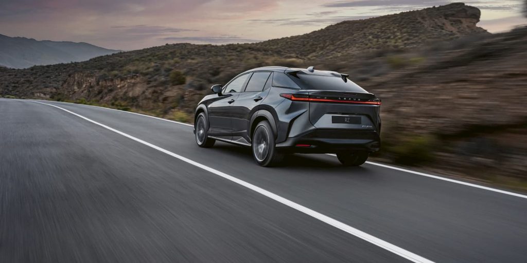 First electric Lexus RZ 450e SUV arrives with a higher price than a ...