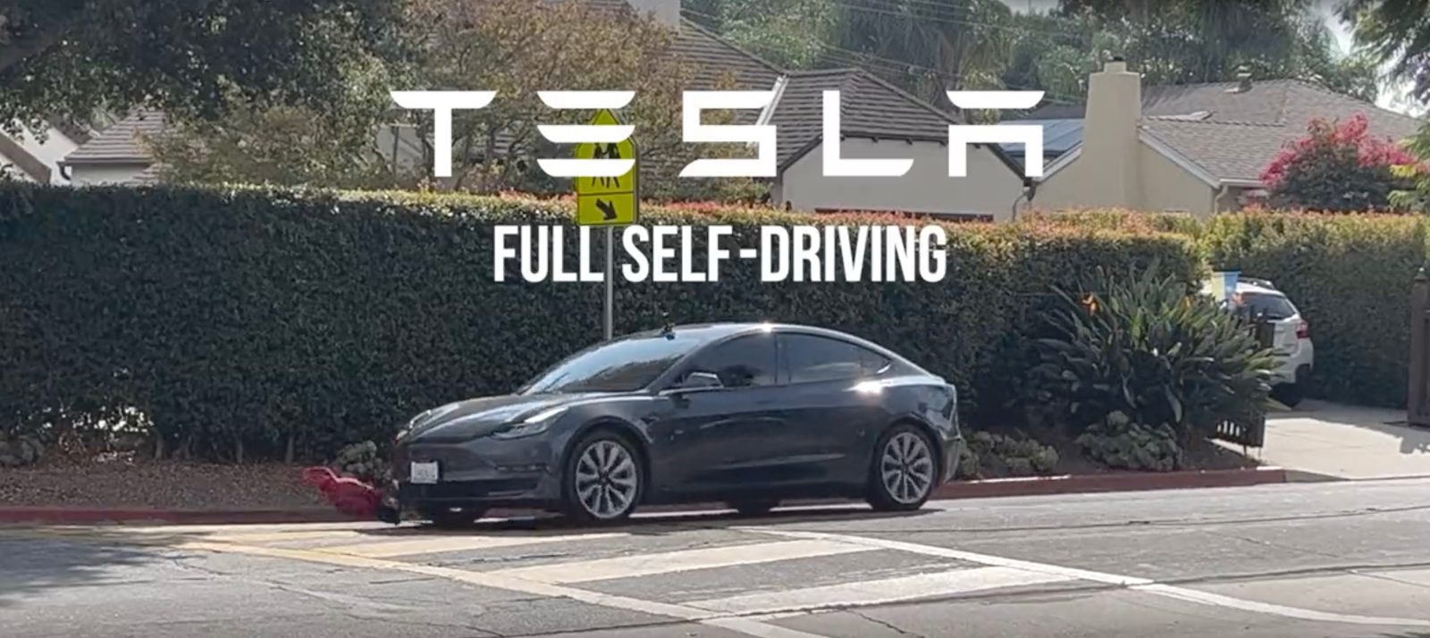 Campagne de démonstration de conduite entièrement autonome de Tesla