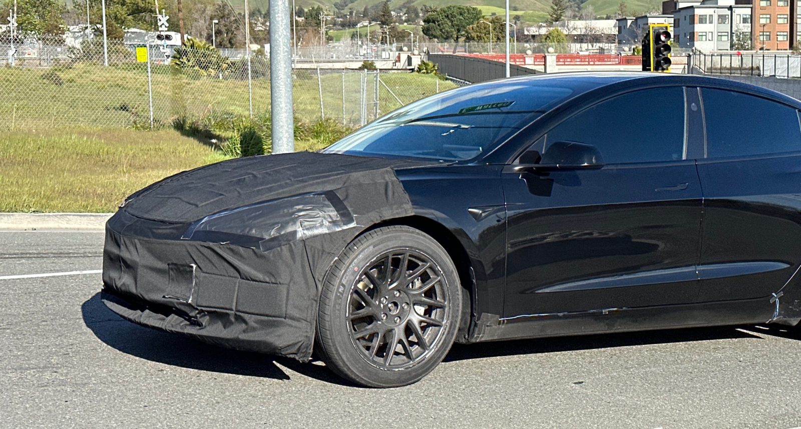 Tesla Model 3 new wheels