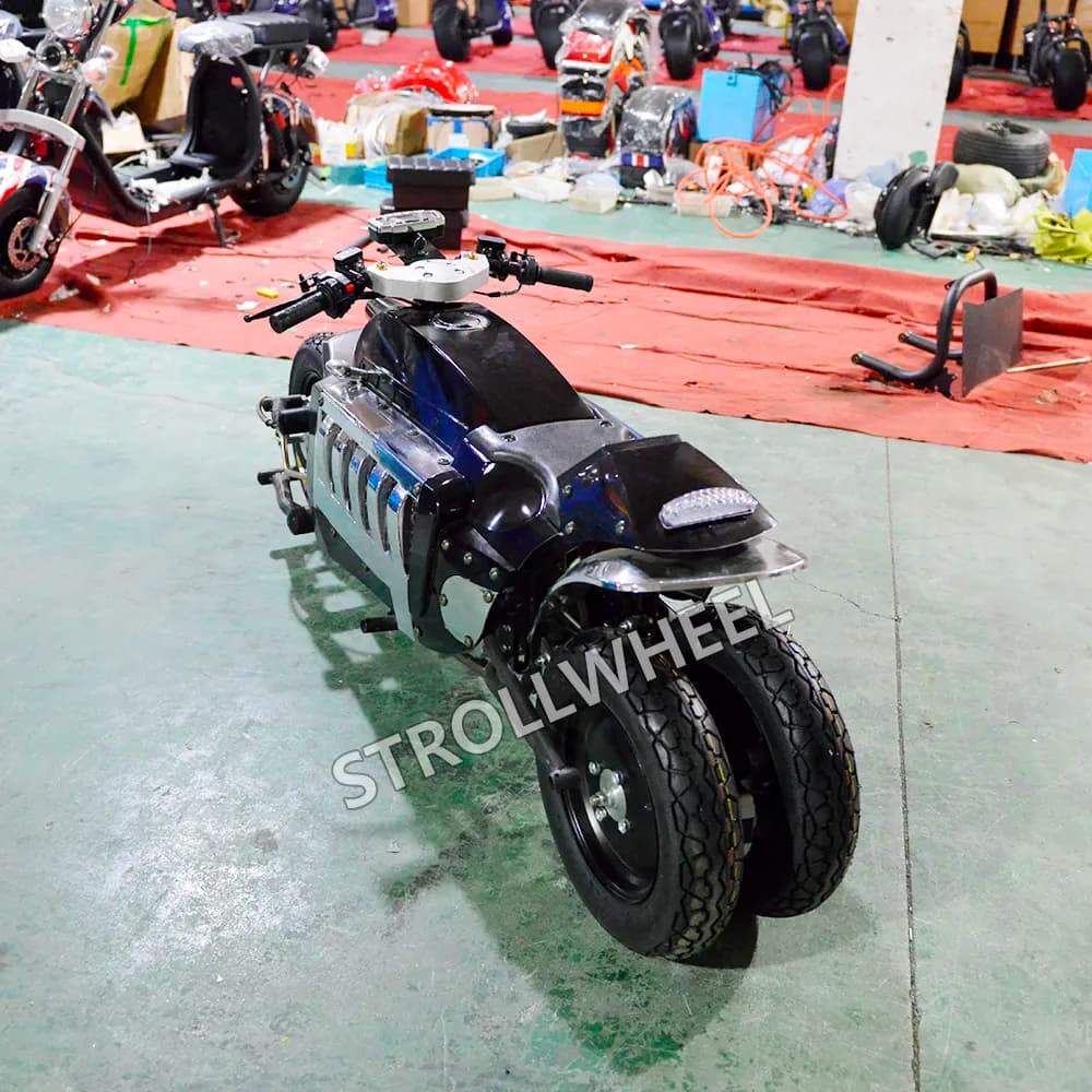 four-wheel electric motorcycle