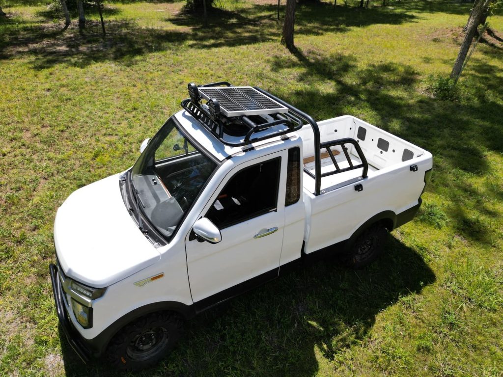mini truck solar panel