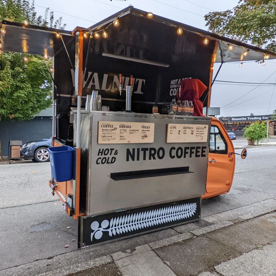 electric coffee cart