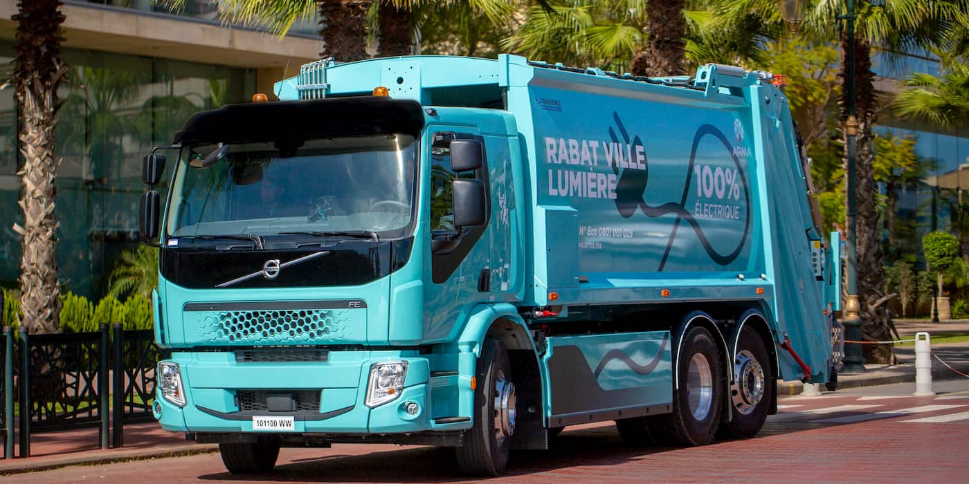 Africa-electric-garbage-truck