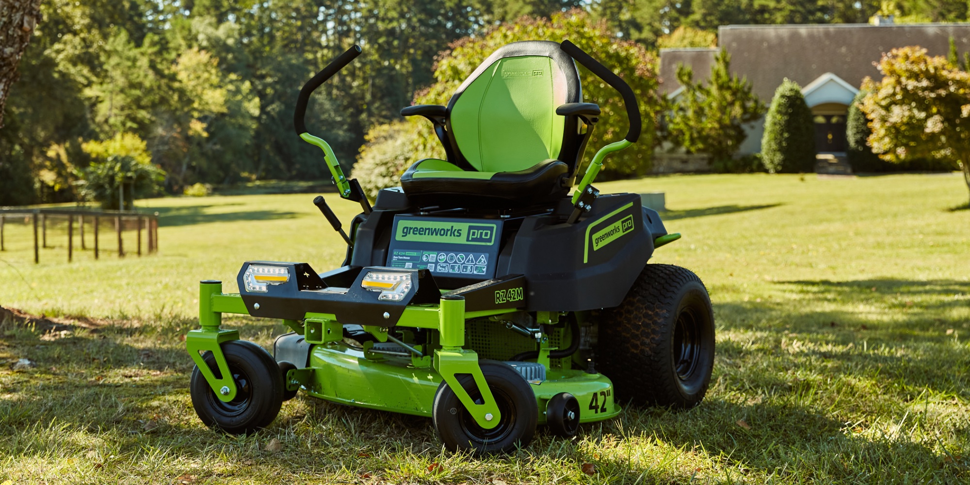 Electric discount riding mowers