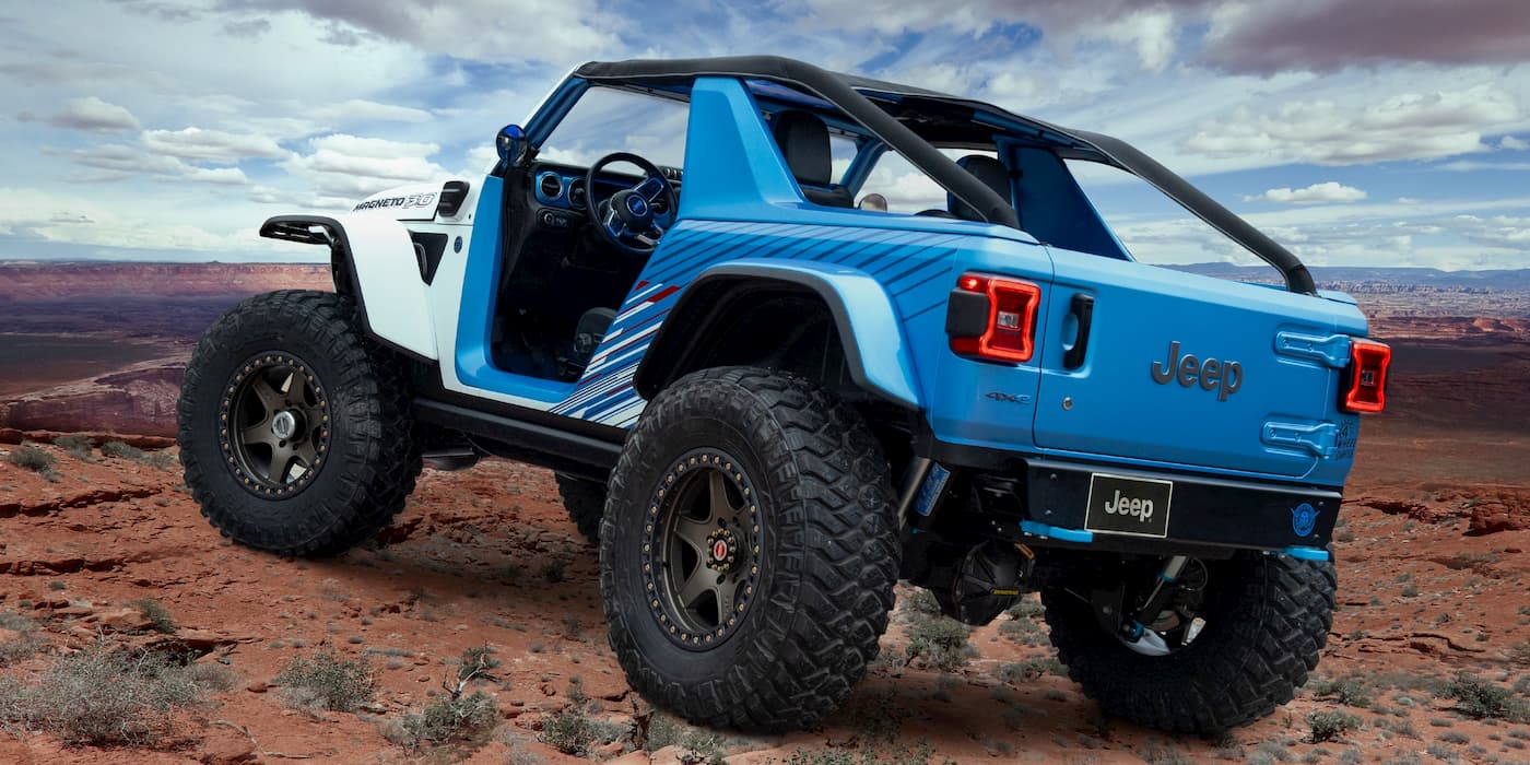 Jeep converts iconic Wrangler to an electric off-road 650hp beast with the Magneto 3.0 concept