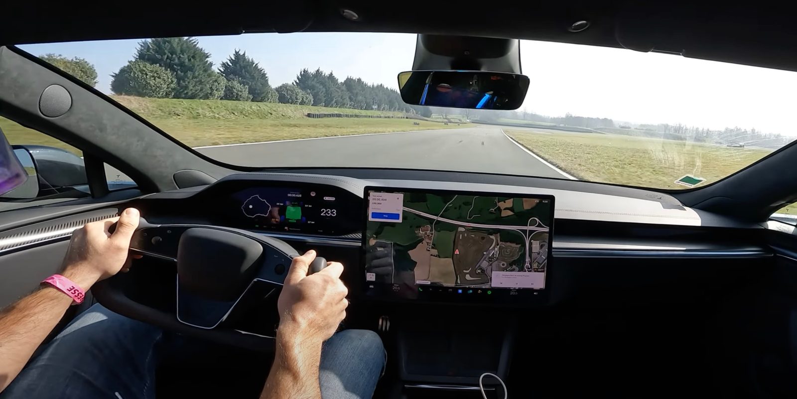 Tesla Model S top speed record