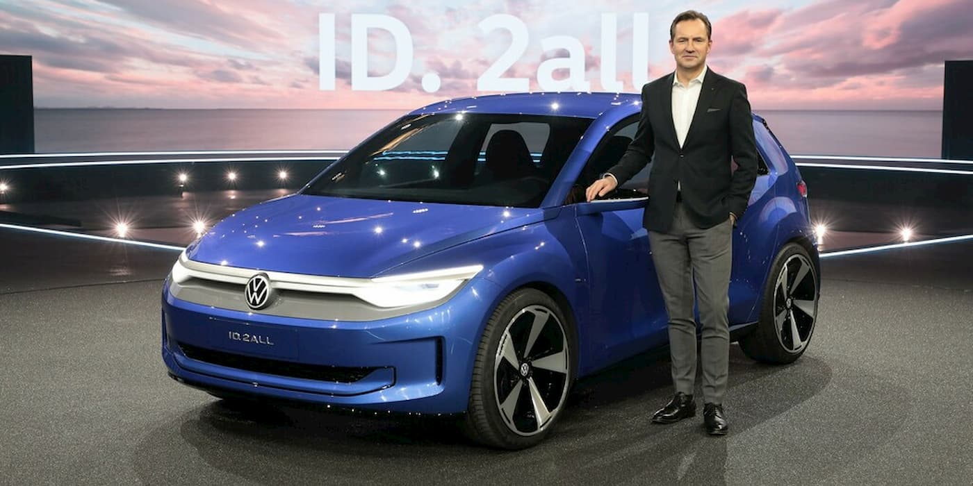 VW reveals ID 2all affordable EV concept with 279 mile range