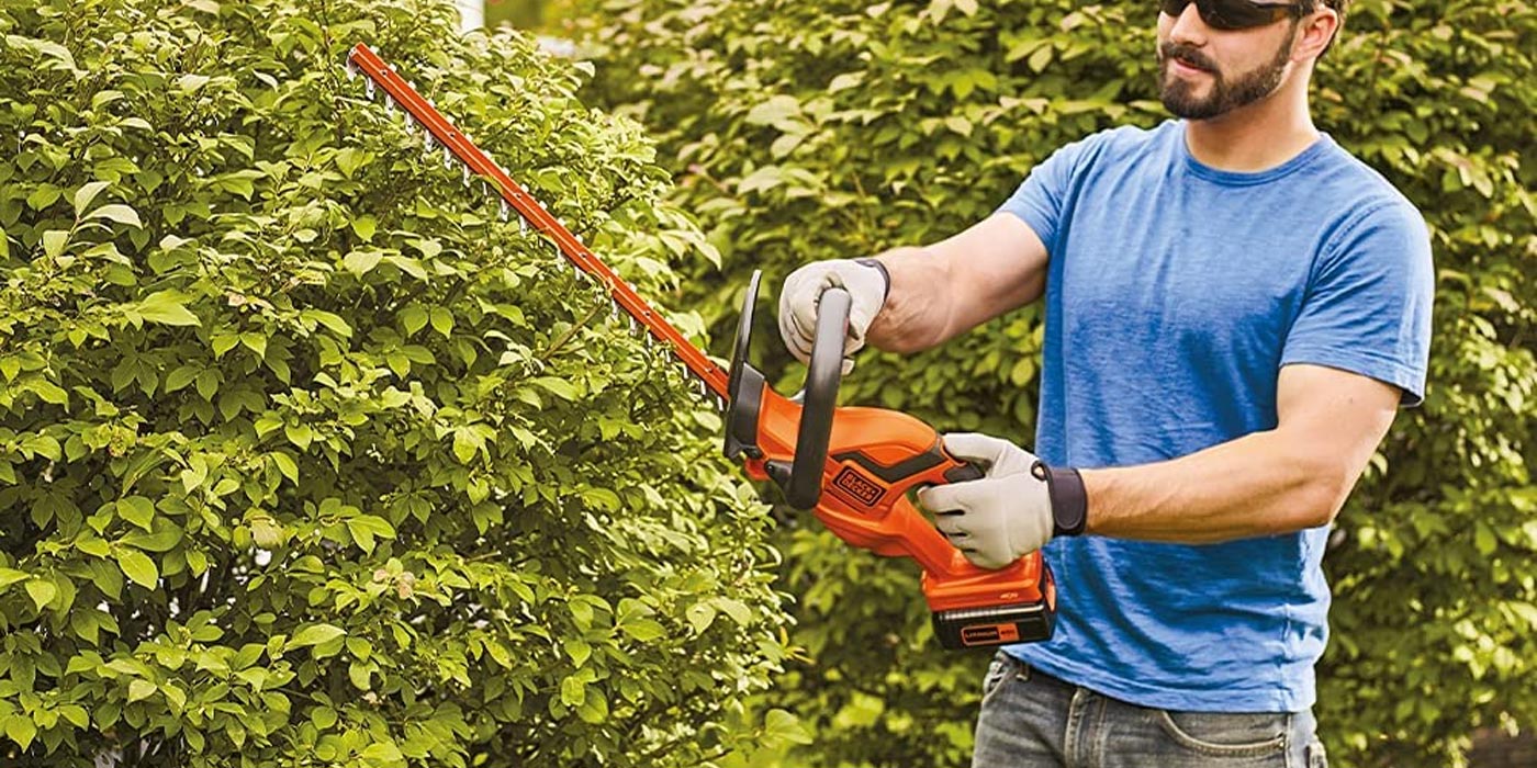 BLACK DECKER hedge trimmer falls to 100 more Electrek