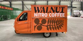 electric food truck coffee cart