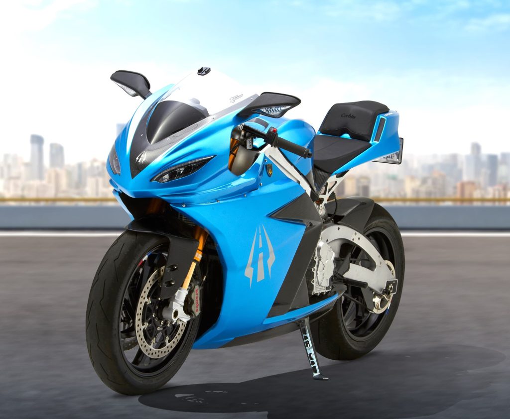 Can Lightning's electric motorcycles charge as fast as a gas fill-up?