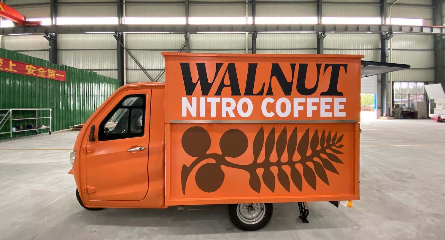 This guy bought an electric food truck from China. Then this arrived