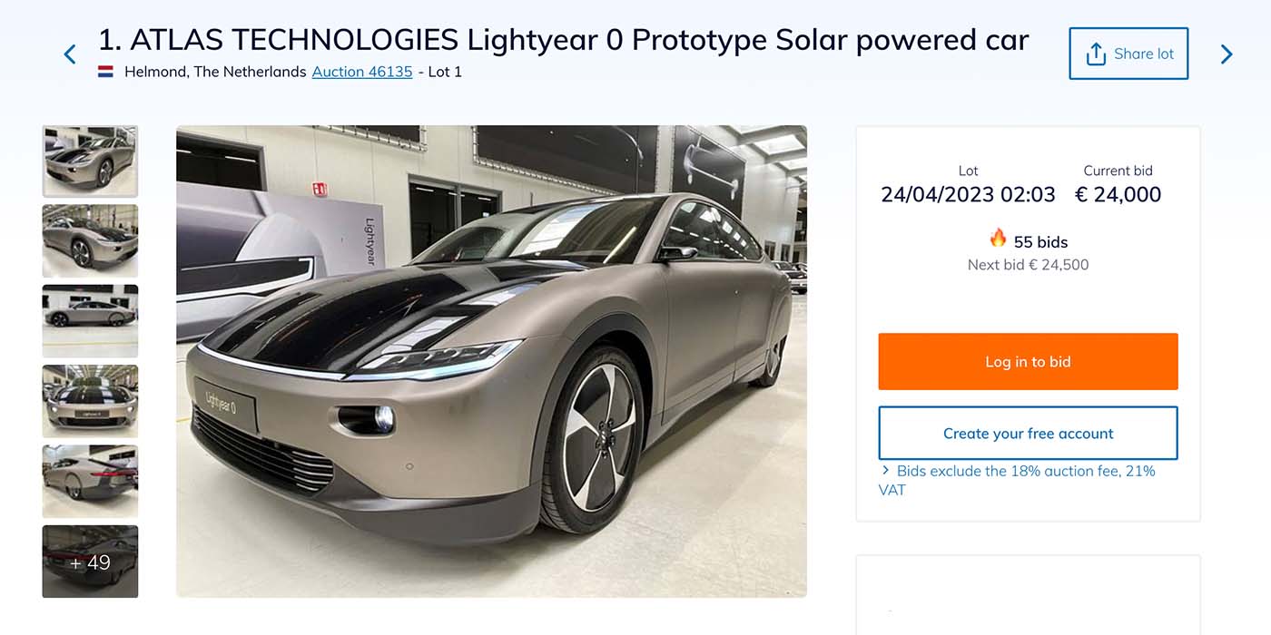 Buy deals solar car