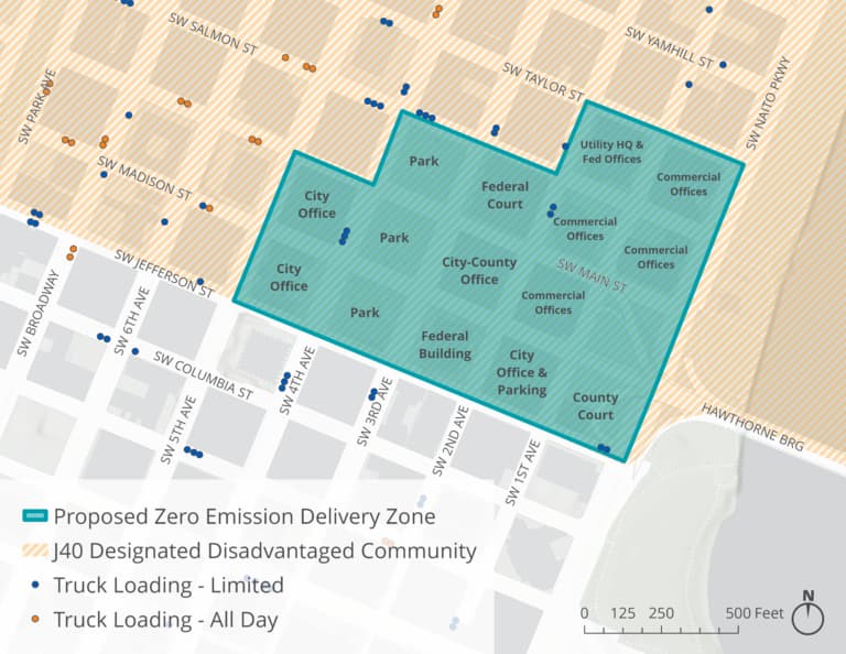 Portland-zero-emission-zone