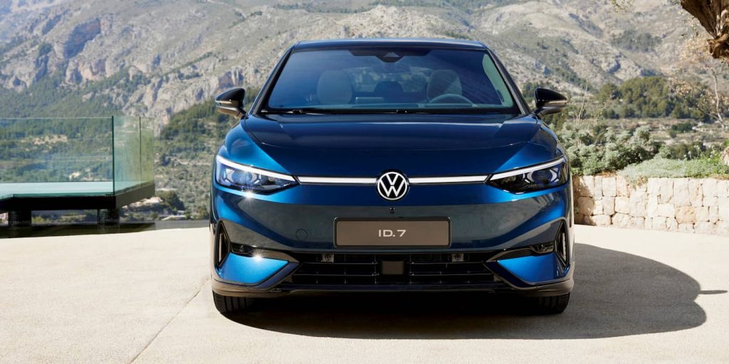 Check out the new 435-mile range VW ID.7 electric sedan