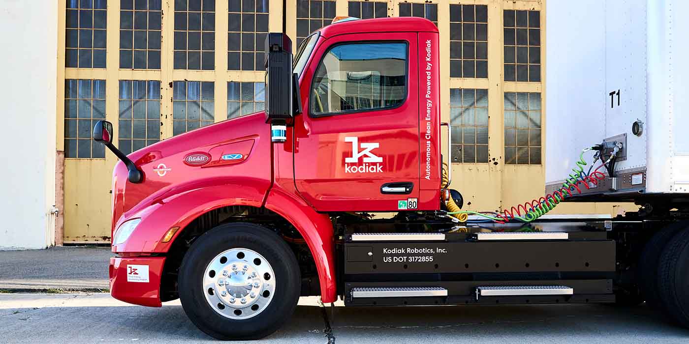 Kodiak Robotics introduces an autonomous electric Class 8 truck