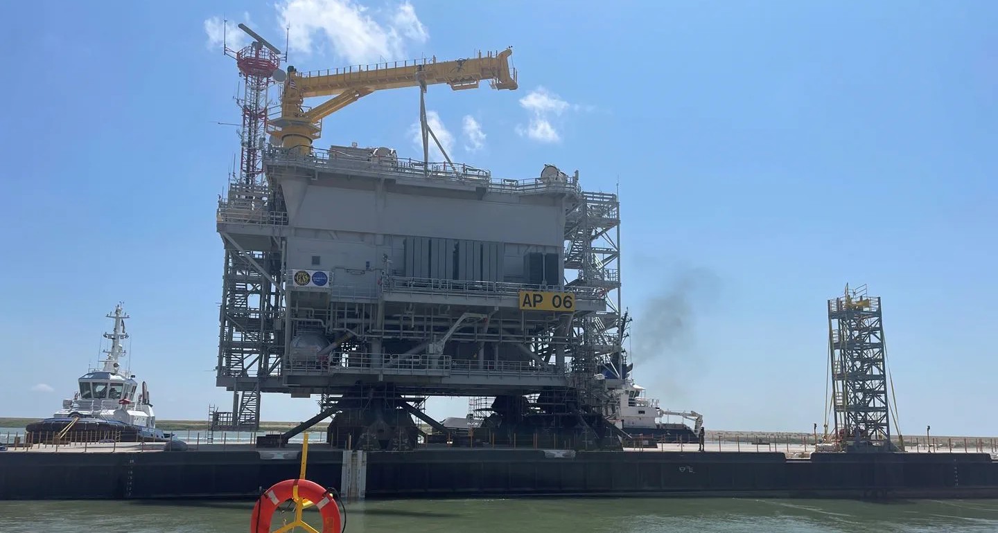 first US-built offshore wind substation