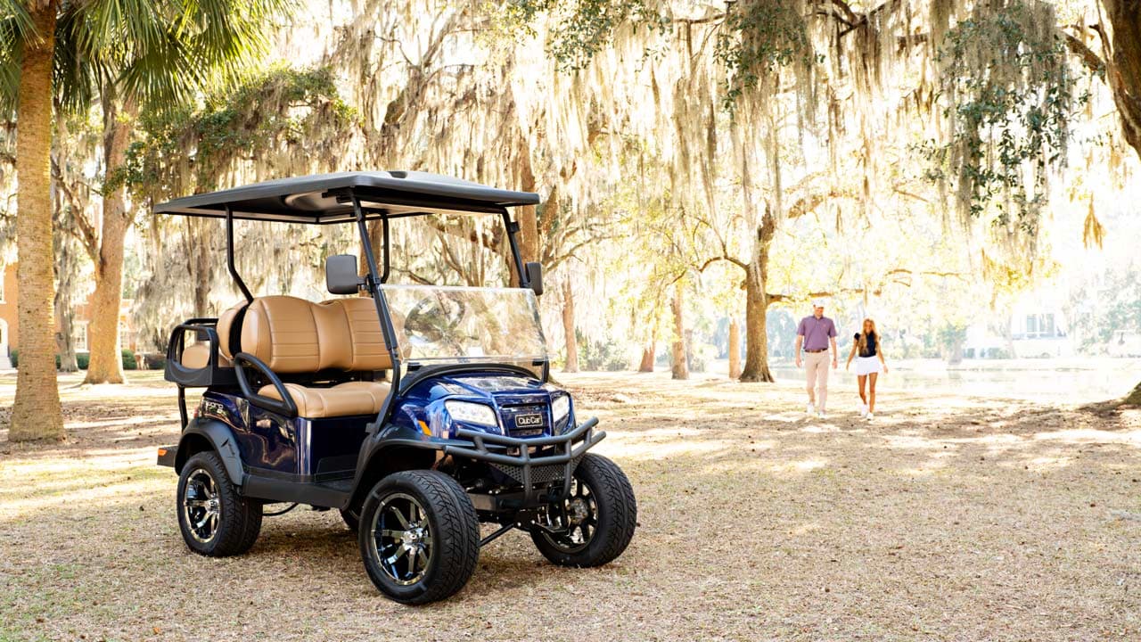 Tesla battery deals golf cart