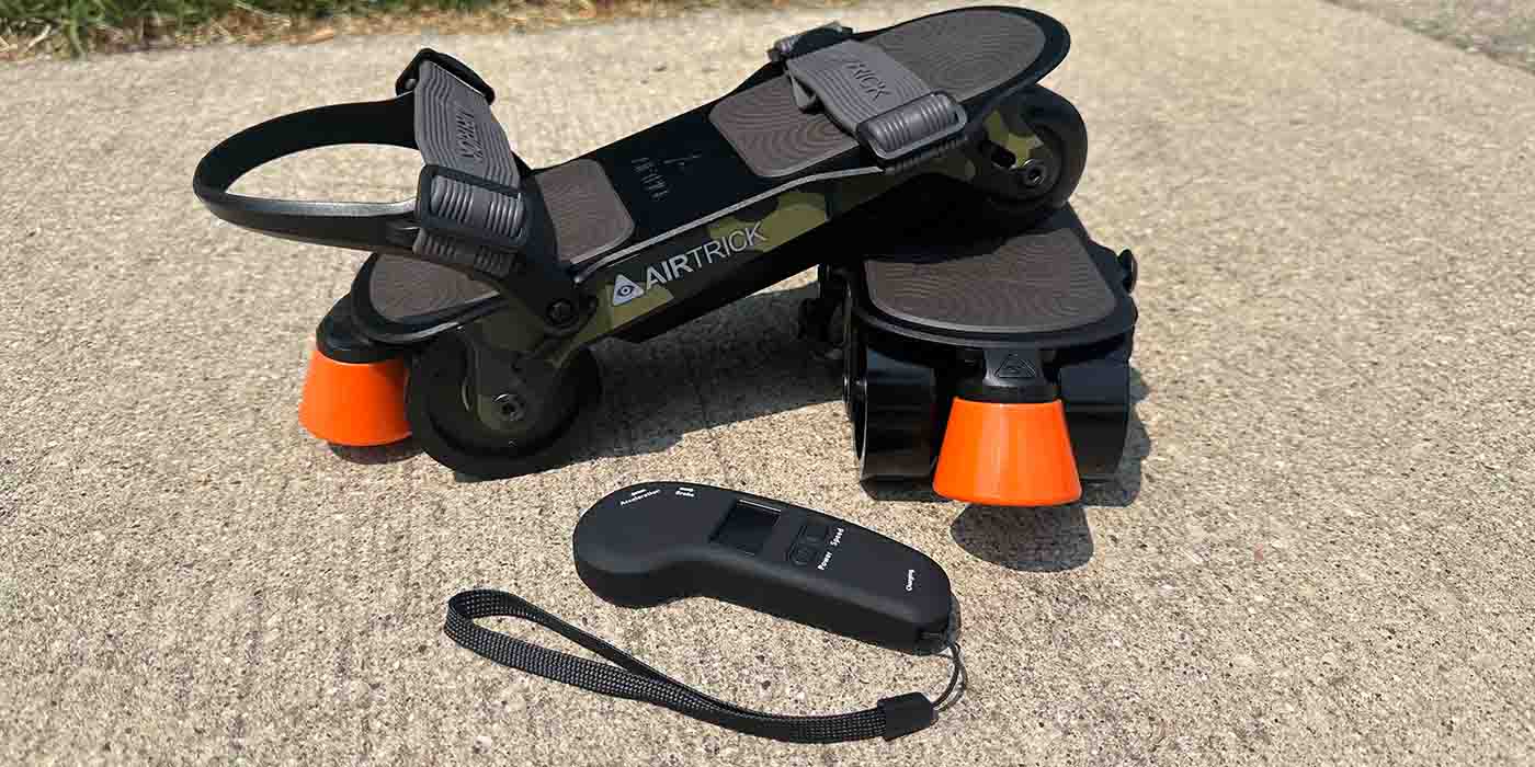 Turn your sneakers into electric roller skates with Airtrick E-Skates