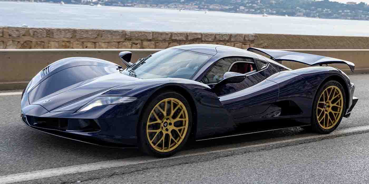 One of world's fastest (and most expensive) EVs spotted in Monaco