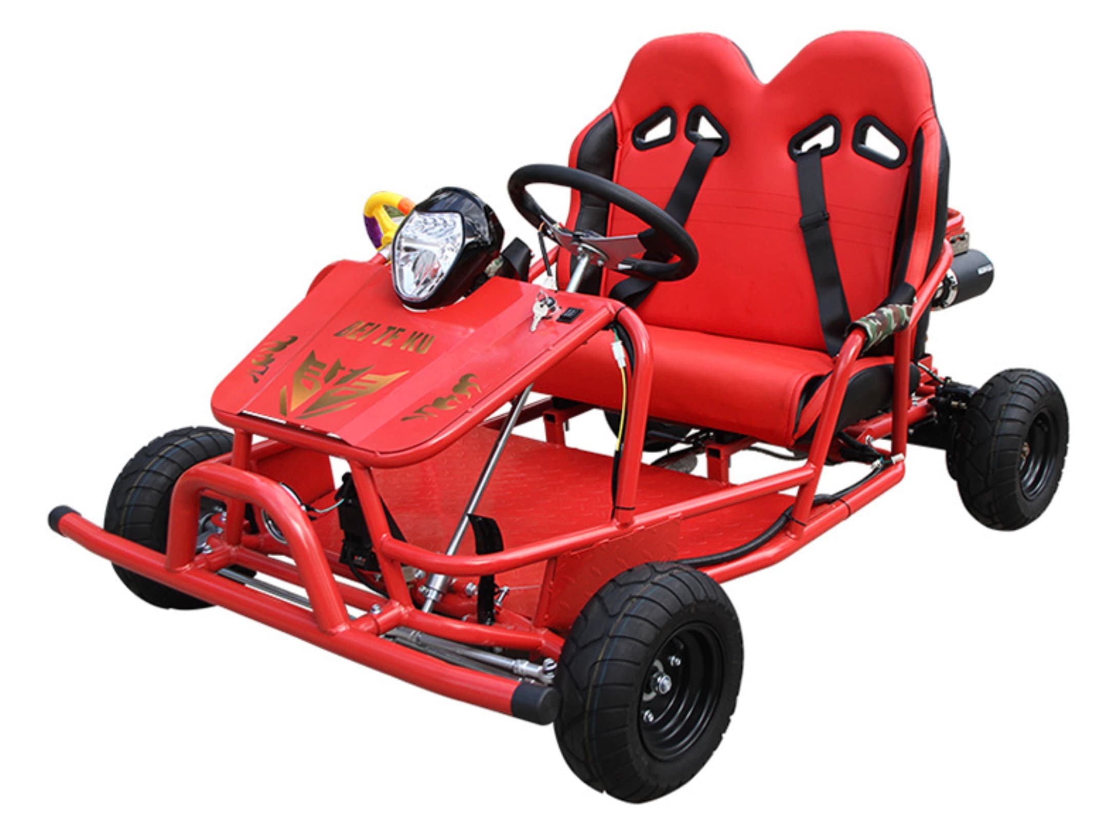 These cheap 2seater electric gokarts ship straight from China