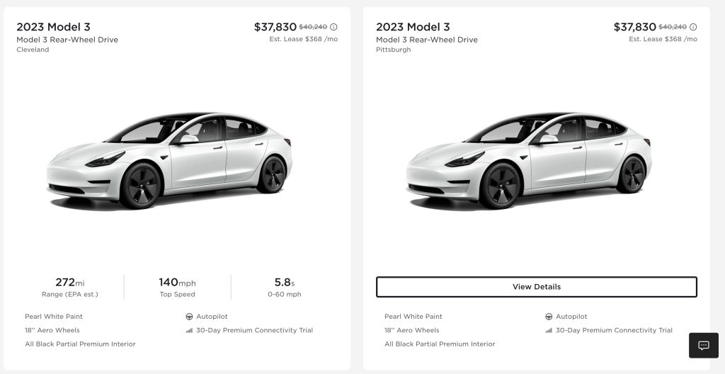 Tesla appears to be liquidating Model 3 ahead of refresh launch