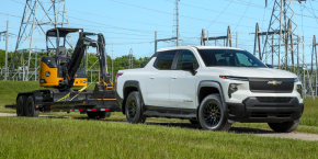 Silverado EV towing