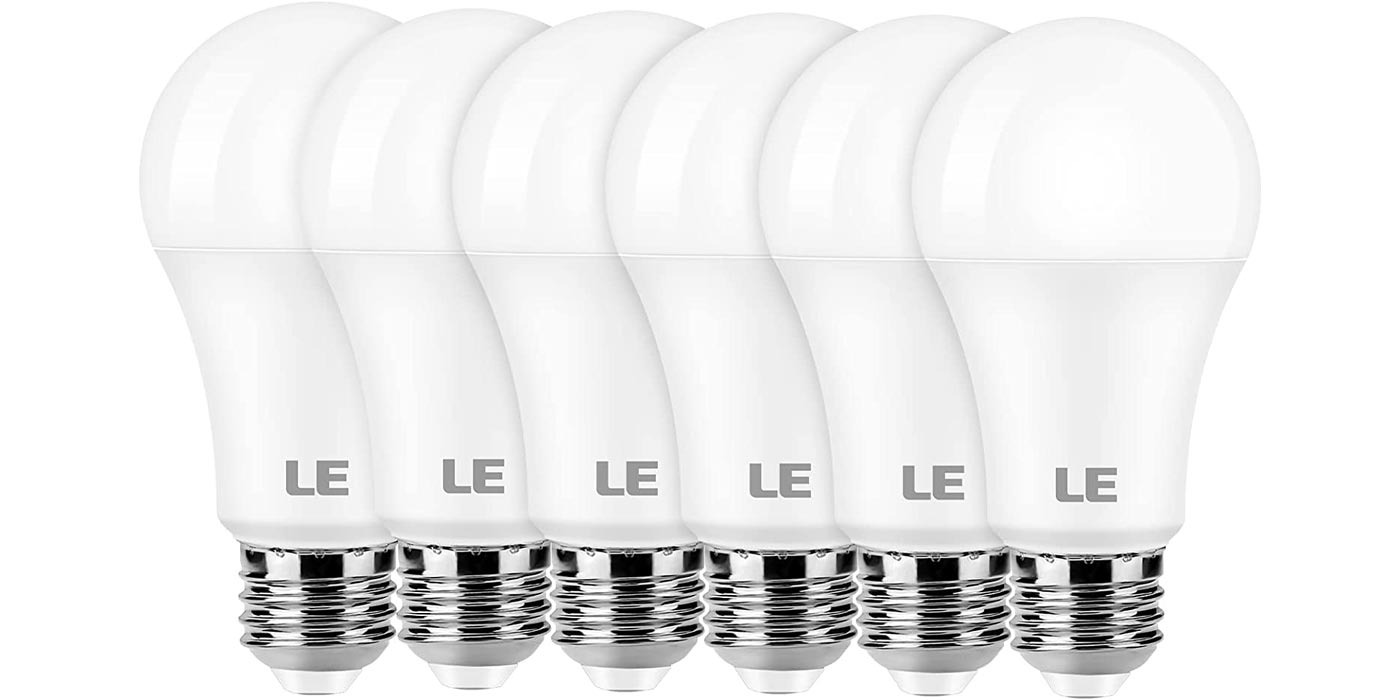 Six 1,500-lumen LED light bulbs for just $15 |