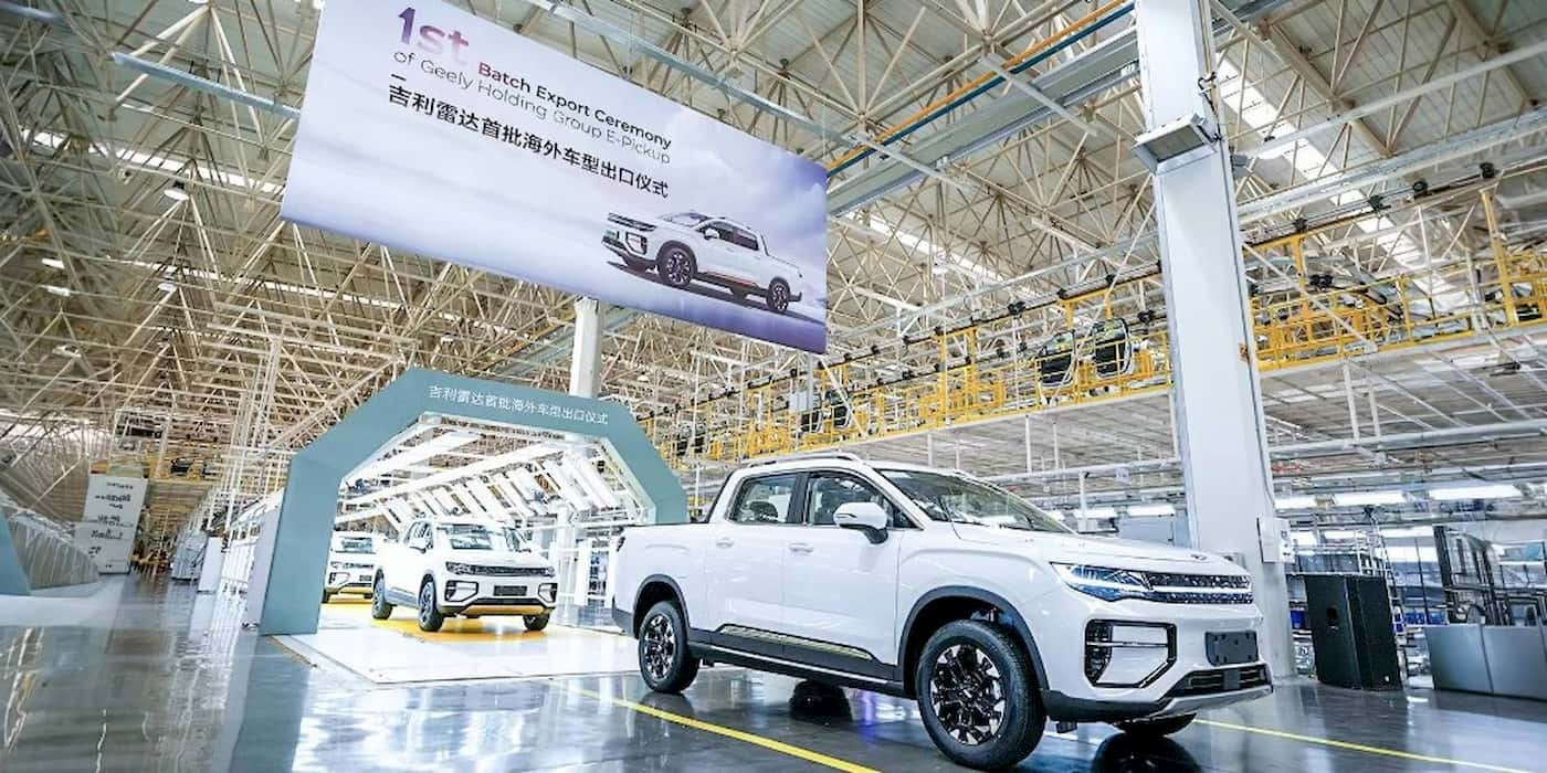 photo of China’s first electric pickup truck is headed for international markets image