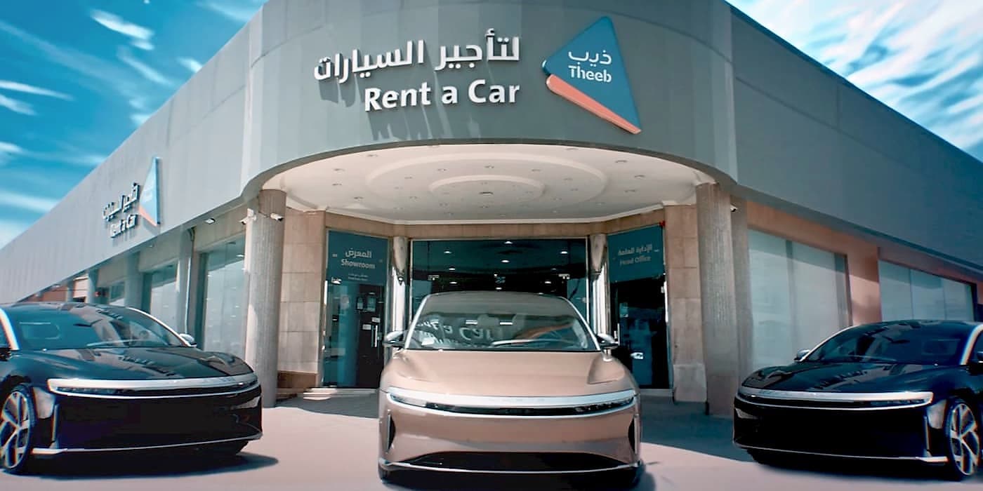 First Lucid EV leases in Saudi Arabia