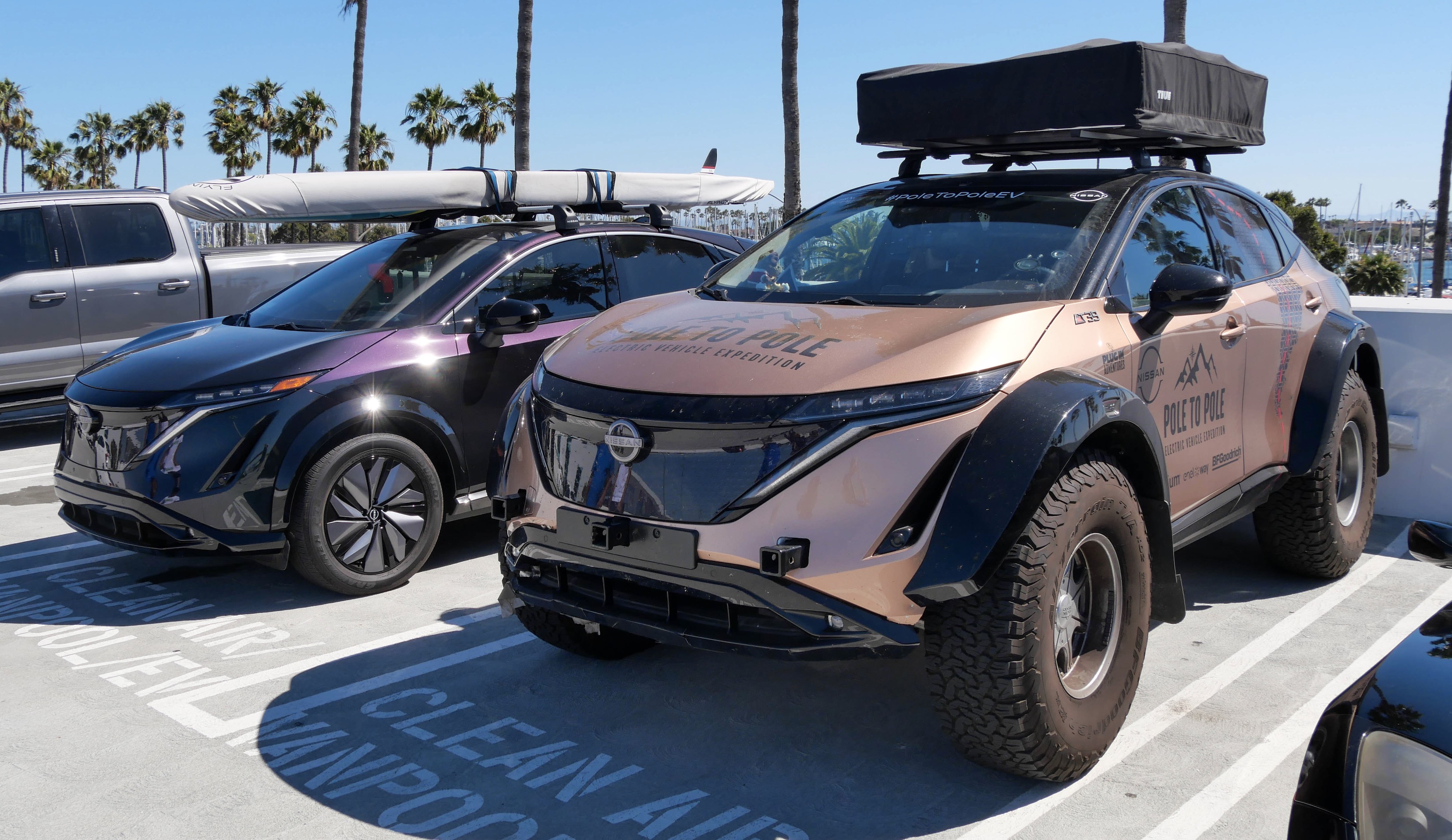 This 'crazy' couple is driving an electric car all the way to the South