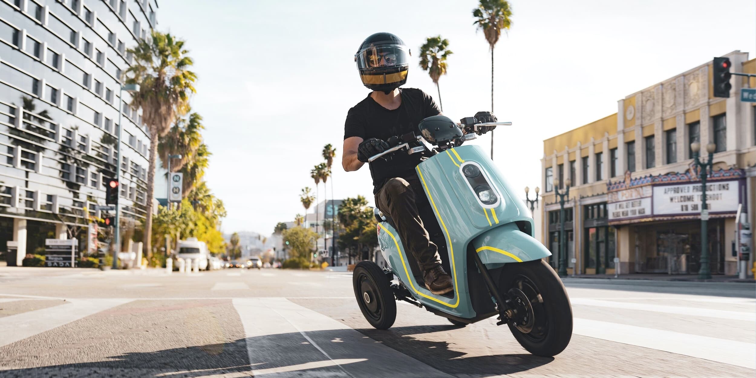 3 wheel clearance electric moped