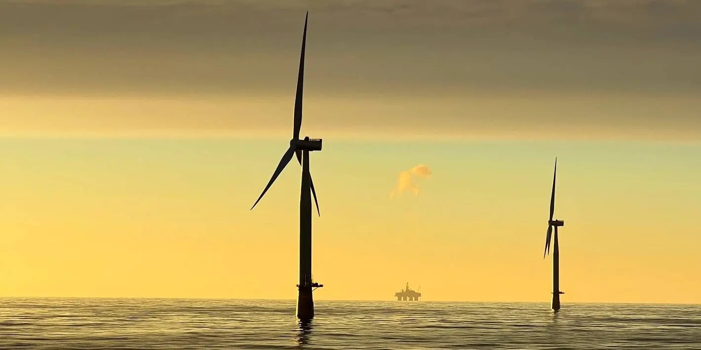  World's biggest floating wind farm launched