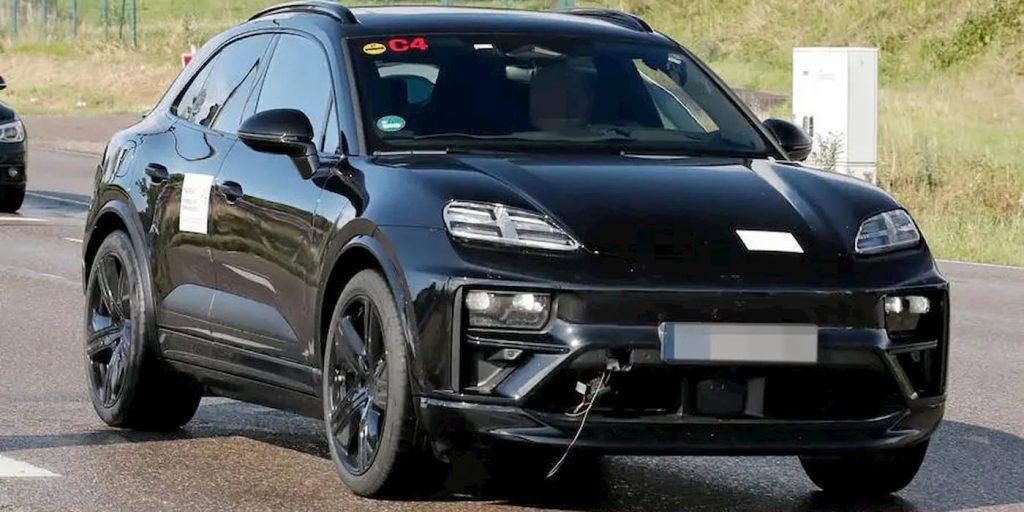 Porsche-Macan-EV-spotted