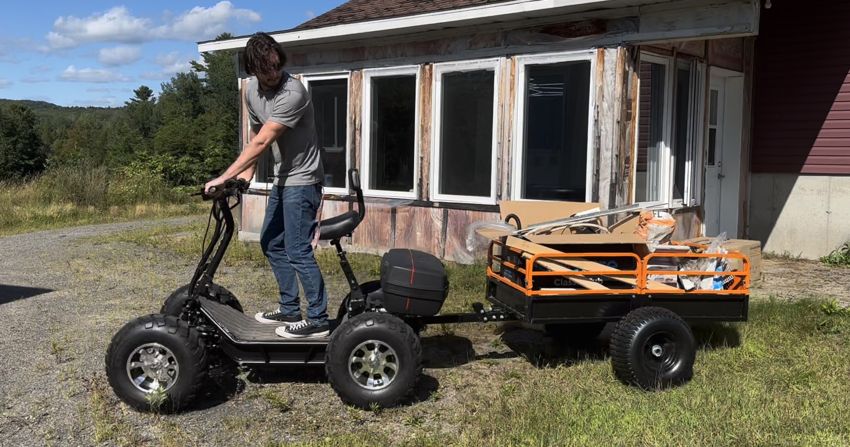 Electric off road deals atv