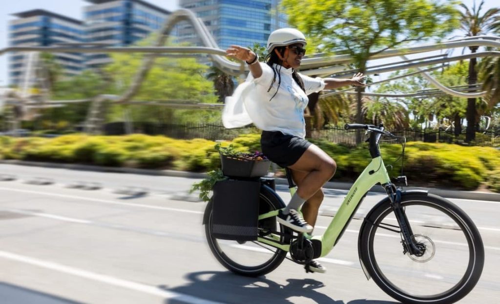 specialized electric bike riding