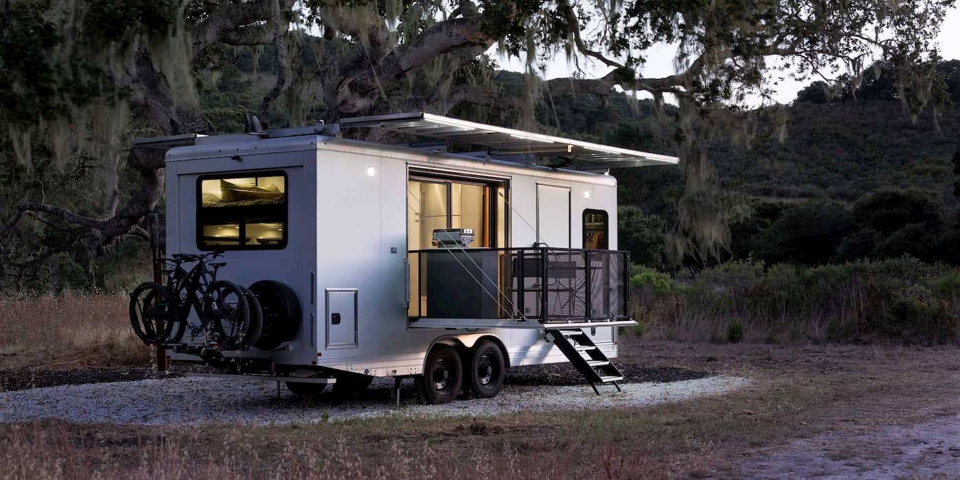 This new all-electric luxury trailer is a 24-foot off-grid sanctuary