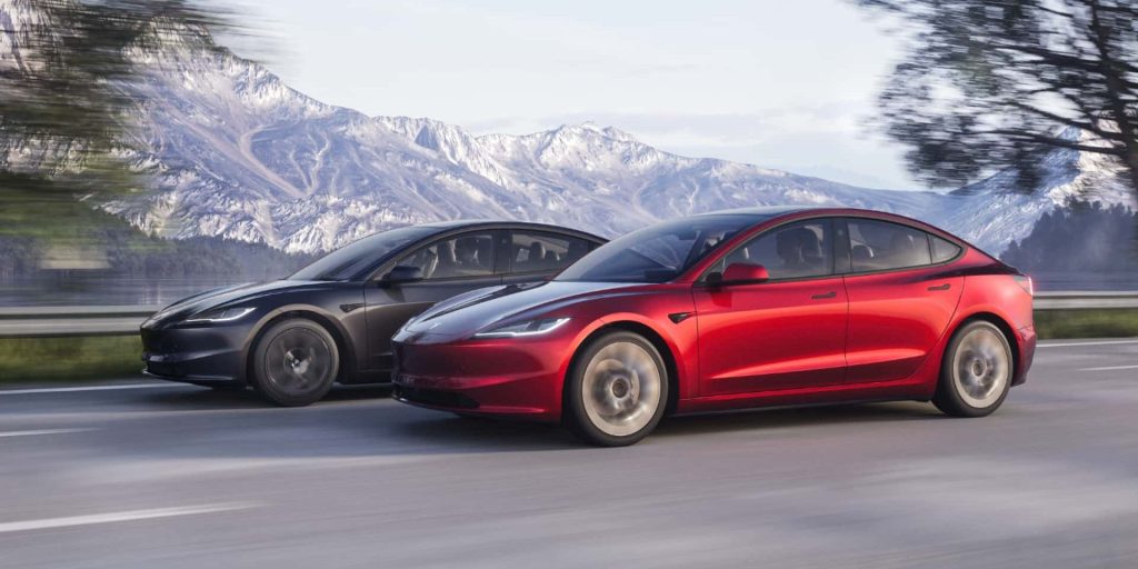 Tesla cues new glovebox design with Model 3 Highland