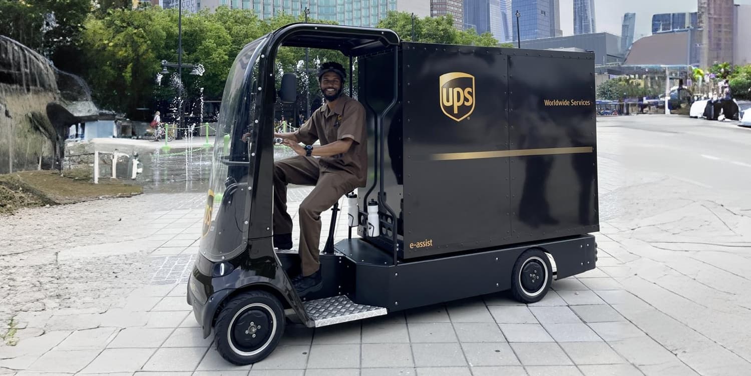 Electric delivery online bike