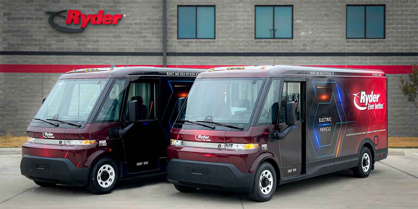 Ryder electric vans