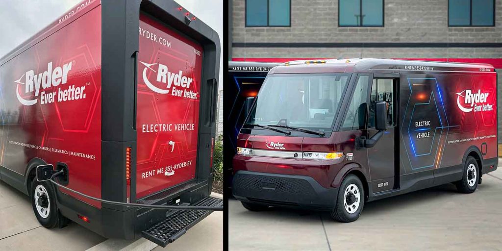 Ryder electric vans